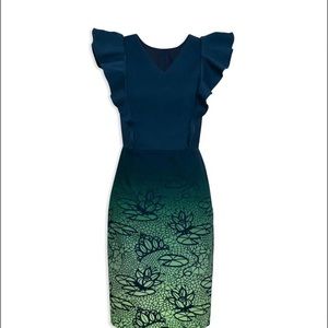 Disney Dress Shop Tiana Dress Princess and the Frog Size L EUC